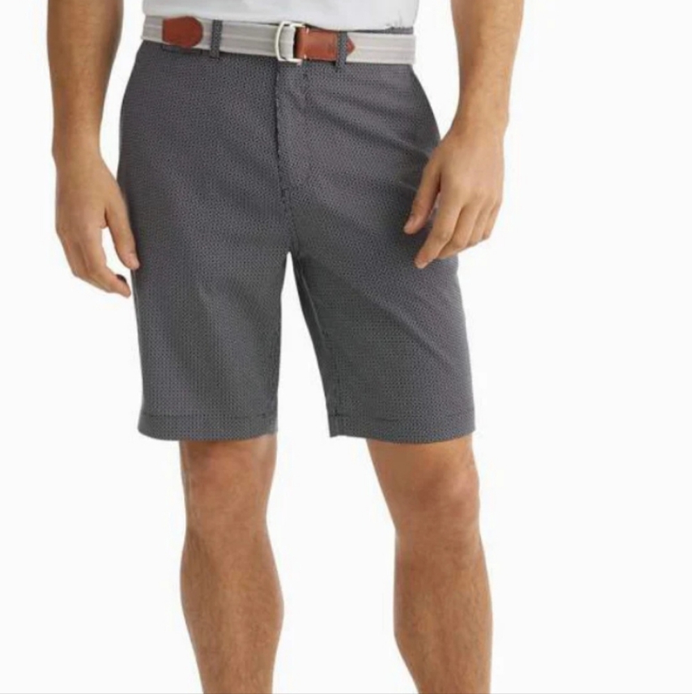 Johnnie O Smails Performance Shorts - Black & White Size 36